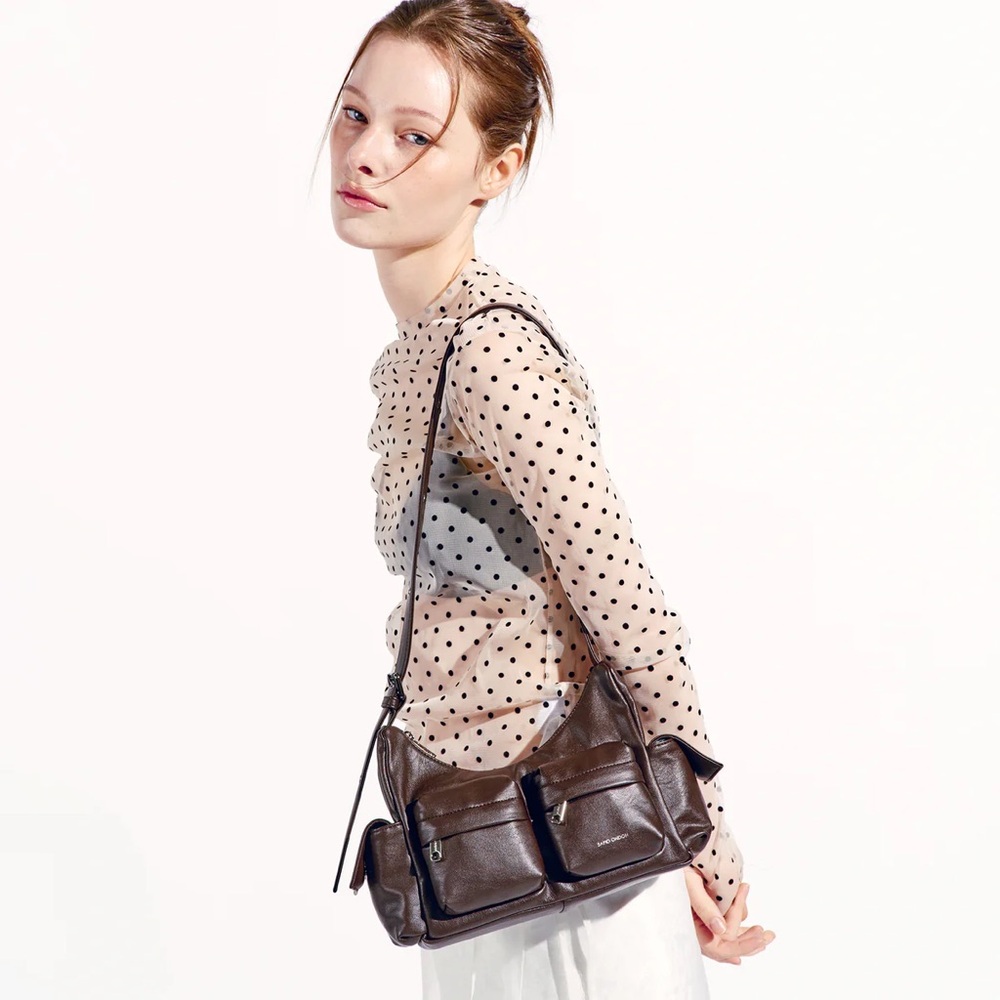 Samo Ondoh Brown Shoulder Bag